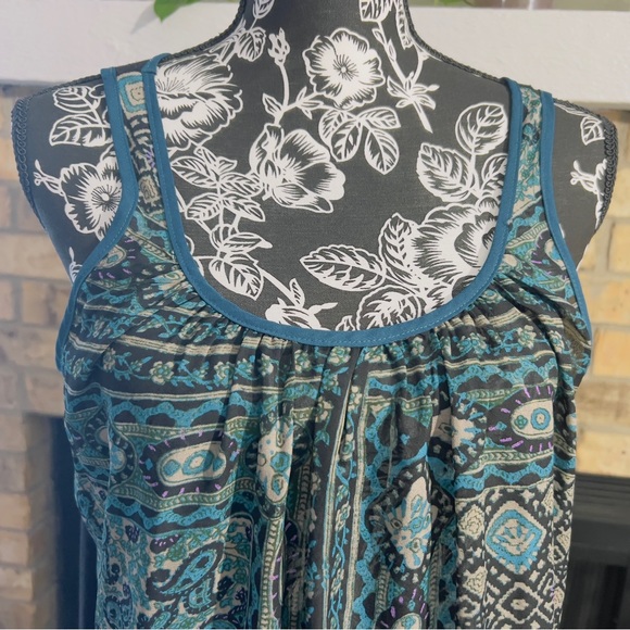 Anthropologie One September Caldera Tunic Tank Size XS NWOT - Picture 2 of 12
